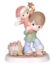 Enesco Precious Moments Figurine - You Make Christmas Special
