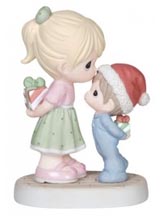 Enesco Precious Moments Figurine - Love Is The Best Gift Of All