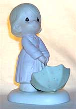 Enesco Precious Moments Figurine - The Sun Is Always Shining Somewhere
