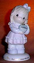 Enesco Precious Moments Figurine - The Most Precious Gift Of All