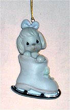 Enesco Precious Moments Ornament - When The Skatings Ruff, Try Prayer