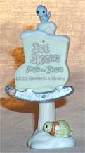 Enesco Precious Moments Sugar Town Figurine - Skating Sign