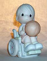 Enesco Precious Moments Figurine - Give Ability A Chance