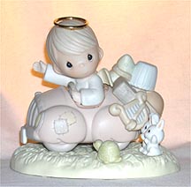 Enesco Precious Moments Figurine - This World Is Not My Home (I'm Just A Passing Thru)