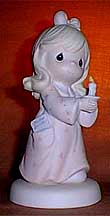 Enesco Precious Moments Figurine - Sharing The Light Of Love