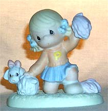 Enesco Precious Moments Figurine - It's Ruff To Always Be Cheery (1997)