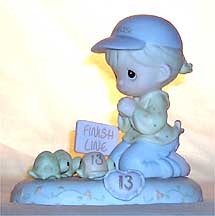 Enesco Precious Moments Figurine - Age 13