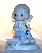 Enesco Precious Moments Figurine - Age 14