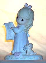 Enesco Precious Moments Figurine - Age 15