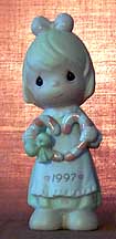 Enesco Precious Moments Figurine - Cane You Join Us For Christmas