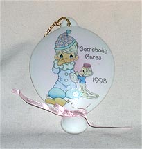 Enesco Precious Moments Ornament - Somebody Cares