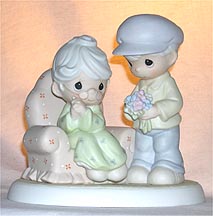 Enesco Precious Moments Figurine - Many Years Of Blessing You