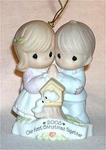 Enesco Precious Moments Ornament - Our First Christmas Together