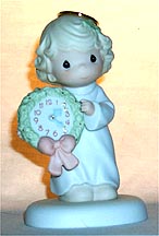 Enesco Precious Moments Figurine - Time For A Holy Holiday