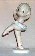 Enesco Precious Moments Figurine - The Lord Turned My Life Around