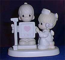 precious moments figurines my heart is exposed with love