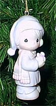 Enesco Precious Moments Ornament - May All Your Christmases Be White