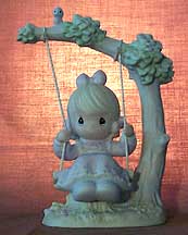 Enesco Precious Moments Figurine - My Warmest Thoughts Are You