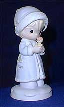 Enesco Precious Moments Figurine - May Your Christmas Be Merry