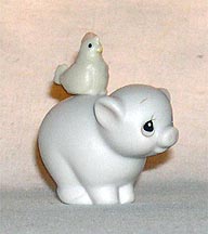 Enesco Precious Moments Figurine - Tubby's First Christmas