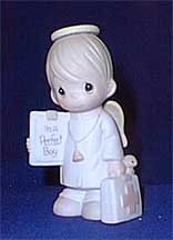 Enesco Precious Moments Figurine - It's A Perfect Boy