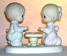 Enesco Precious Moments Figurine - Let's Put The Pieces Together