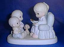 Enesco Precious Moments Figurine - Bring The Little Ones To Jesus