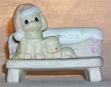 Enesco Precious Moments Sugar Town Figurine - Park Bench