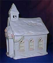 Enesco Precious Moments Sugar Town Figurine - Chapel Nightlight