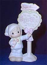 Enesco Precious Moments Sugar Town Figurine - Sam Butcher