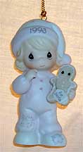 Enesco Precious Moments Ornament - Wishing You The Sweetest Christmas