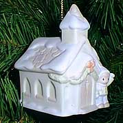 Enesco Precious Moments Sugar Town Figurine - Sugar Town Chapel - Ornament