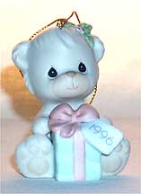 Enesco Precious Moments Ornament - Wishing You A Bear-ie Merry Christmas