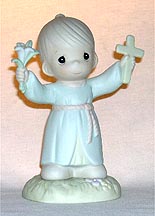 Enesco Precious Moments Figurine - Hallelujah For The Cross