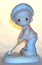 Enesco Precious Moments Figurine - Lord Help Me Stay On Course