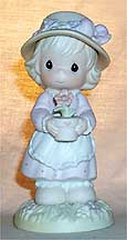 Enesco Precious Moments Figurine - A Poppy For You