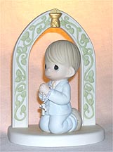 Enesco Precious Moments Figurine - Do This In Memory Of Me