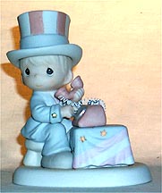 Enesco Precious Moments Figurine - Let Freedom Ring