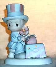 Enesco Precious Moments Figurine - Let Freedom Ring