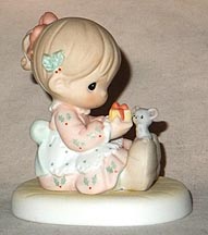 Enesco Precious Moments Figurine - Sharing The Season With You