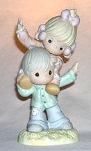 Enesco Precious Moments Figurine - I'll Never Let You Down