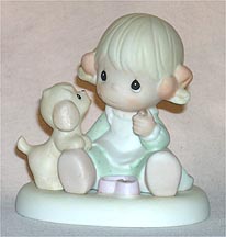 Enesco Precious Moments Figurine - Sharing Sweet Moments Together
