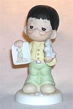 Enesco Precious Moments Figurine - Mr. Fujioka