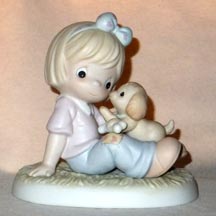 Enesco Precious Moments Figurine - No Bones About It - You're Grrreat