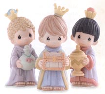Enesco Precious Moments Figurine - We Three Kings