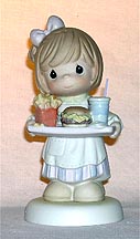 Enesco Precious Moments Figurine - Our Friendship Was Maid To Order