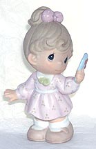 Enesco Precious Moments Figurine - Teenage Daughter (brunette)