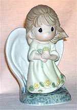 Enesco Precious Moments Figurine - Your Friendship Brings Light To My Life