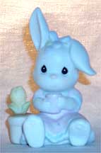 Enesco Precious Moments Figurine - Hare's To The Birthday Club