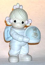Enesco Precious Moments Figurine - The Club That's Out Of This World